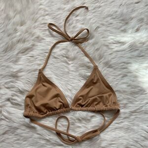 SKIMS Bikini Top Ochre M